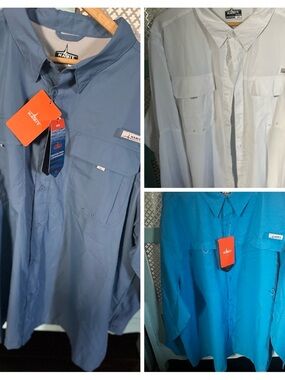 Men's HABIT Long-Sleeve Performance Fishing Shirts